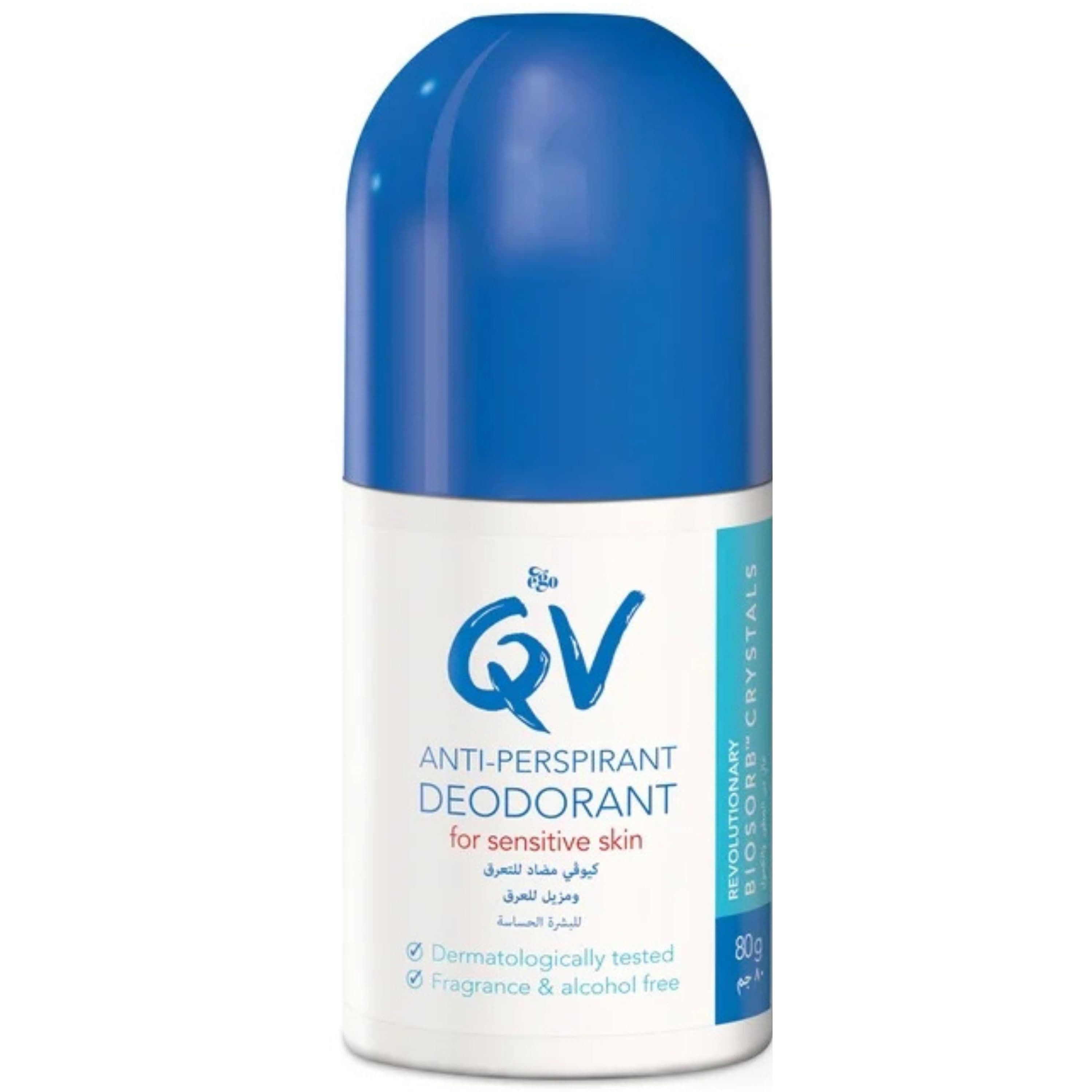 QV Anti Perspirant Deodorant Roll On For Sensitive Skin 80g - 68753
