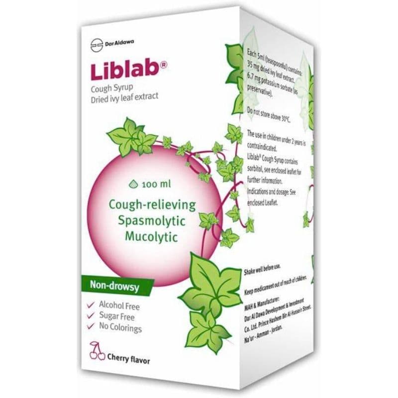 LIBLAB Ivy Leaf Extract - 100ml Cough Syrup