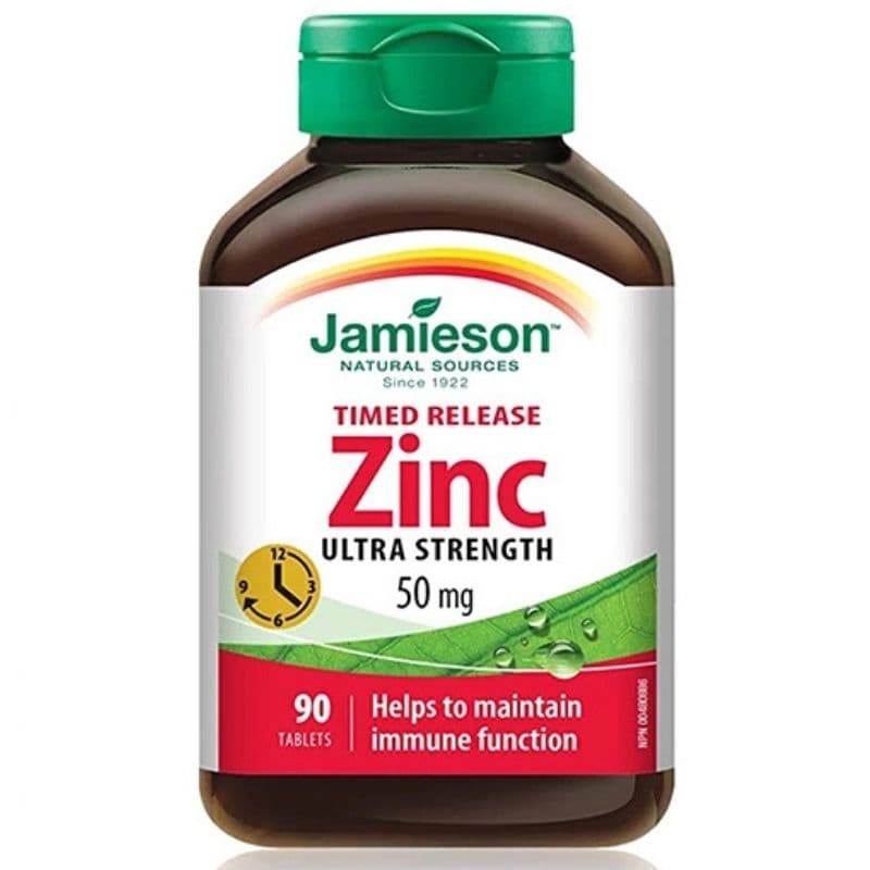 JAMIESON Ultra Strength Zinc 50mg - 90 Tablets