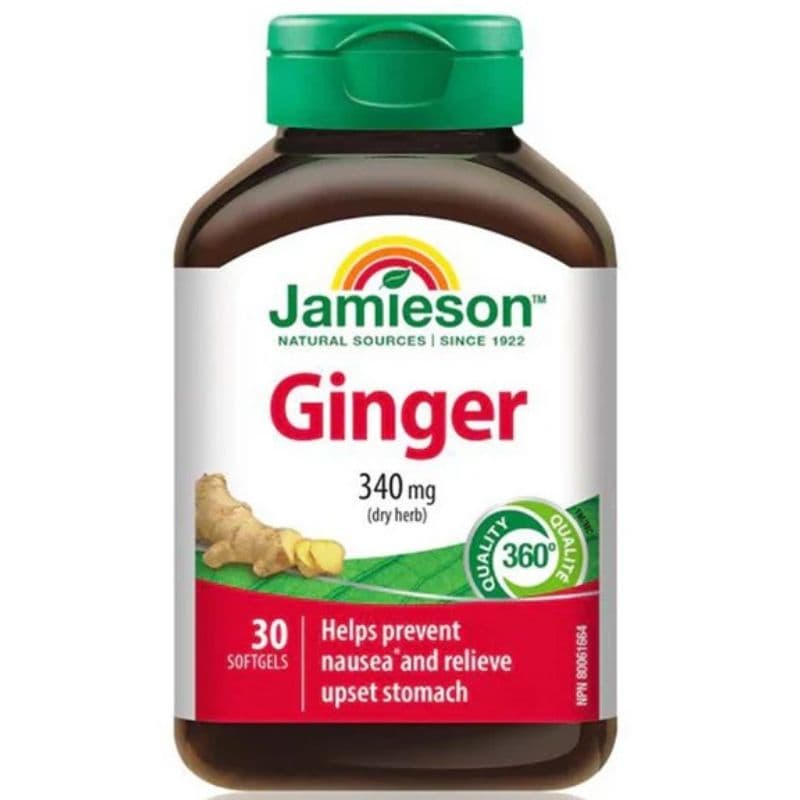 JAMIESON Ginger 340mg - 30 Softgels