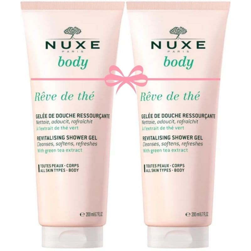 NUXE Body Reve De The Revitalizing Shower Gel - 2x200ml Special Offer Vn055202