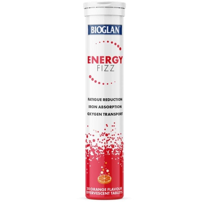 BIOGLAN Energy Fizz Orange - 20 Effervescent Tablets