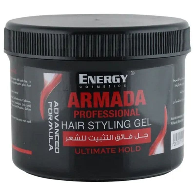 Energy Armada Ultimate Red Hair Styling Gel - 500ml