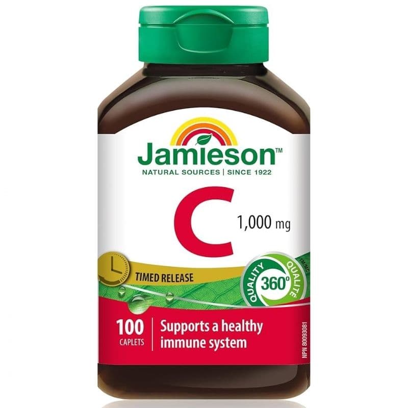JAMIESON Vitamin C 1000mg - 100 Tablets