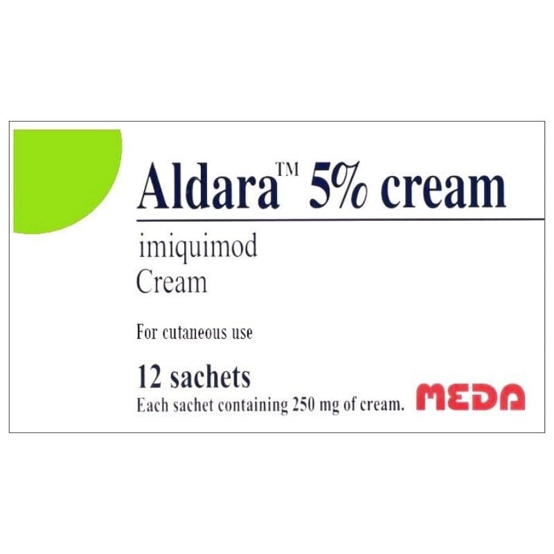 ALDARA imiquimod 5 % Cream - 12 Sachets