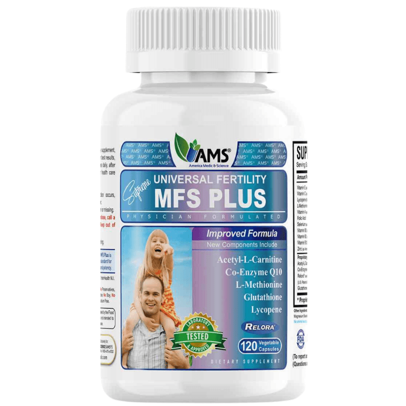 AMS MFS Plus Fertility - 120 Capsules