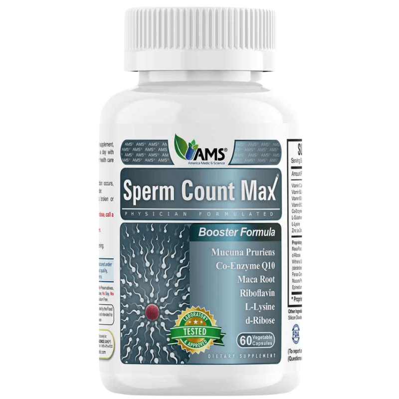 AMS Sperm Count Max - 60 Capsules