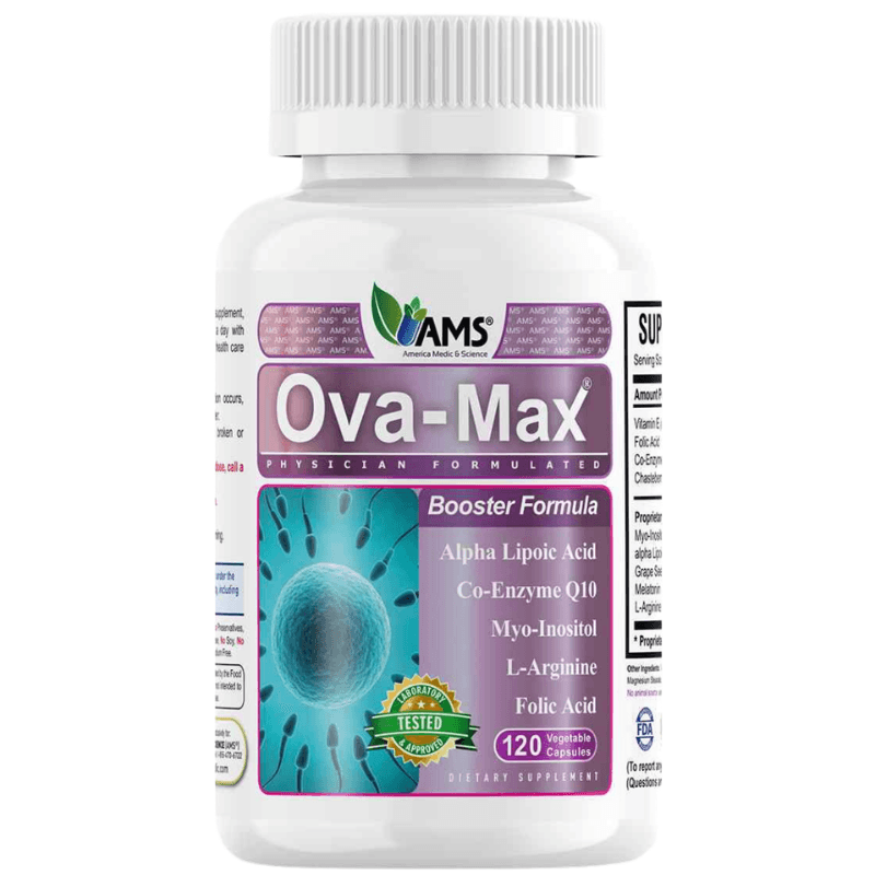 AMS Ova Max - 120 Capsules
