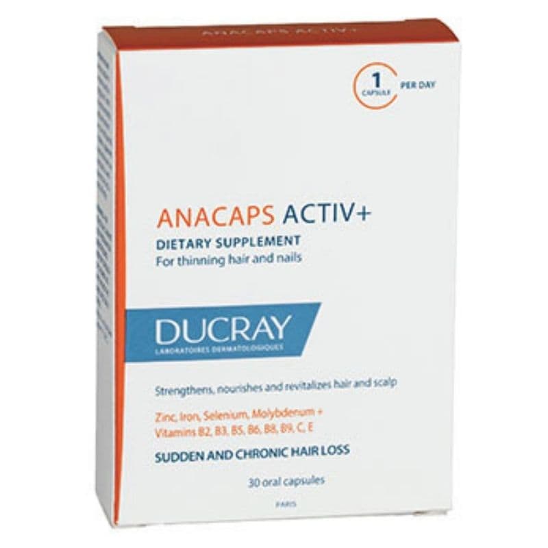 DUCRAY Anacaps Active+ - 30 Capsules 579649