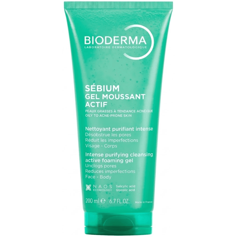BIODERMA Sebium Moussant Actif Foaming Gel - 200ml BIO215