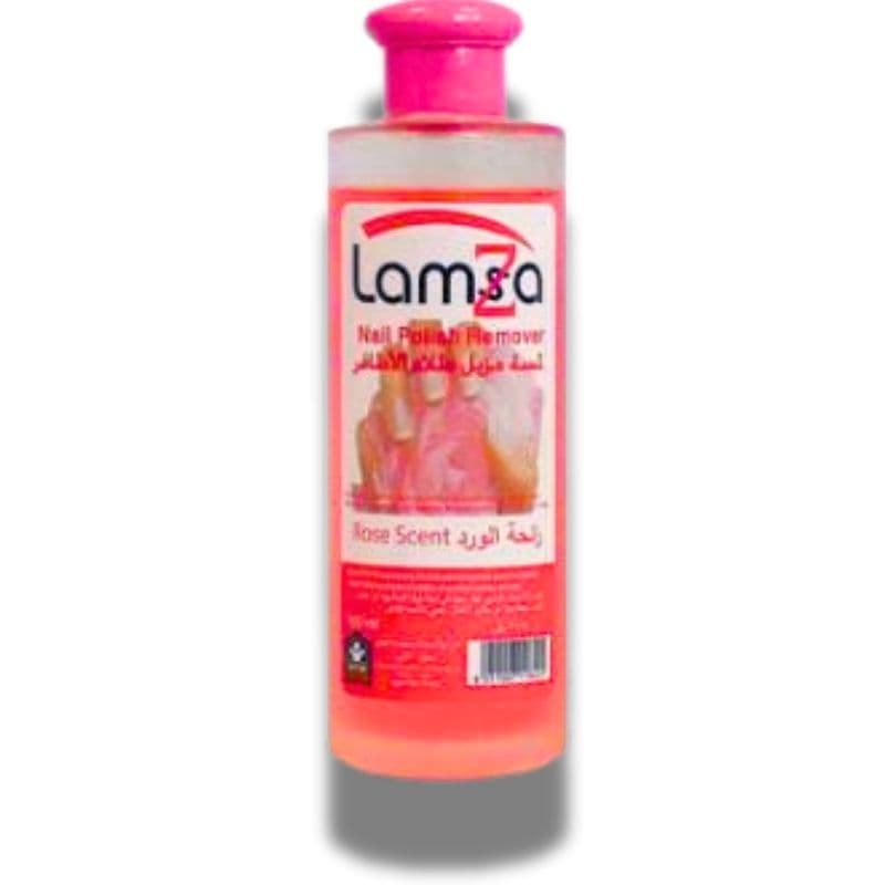 LAMSA Nail Polish Remover Rose Scent - 105ml 118401