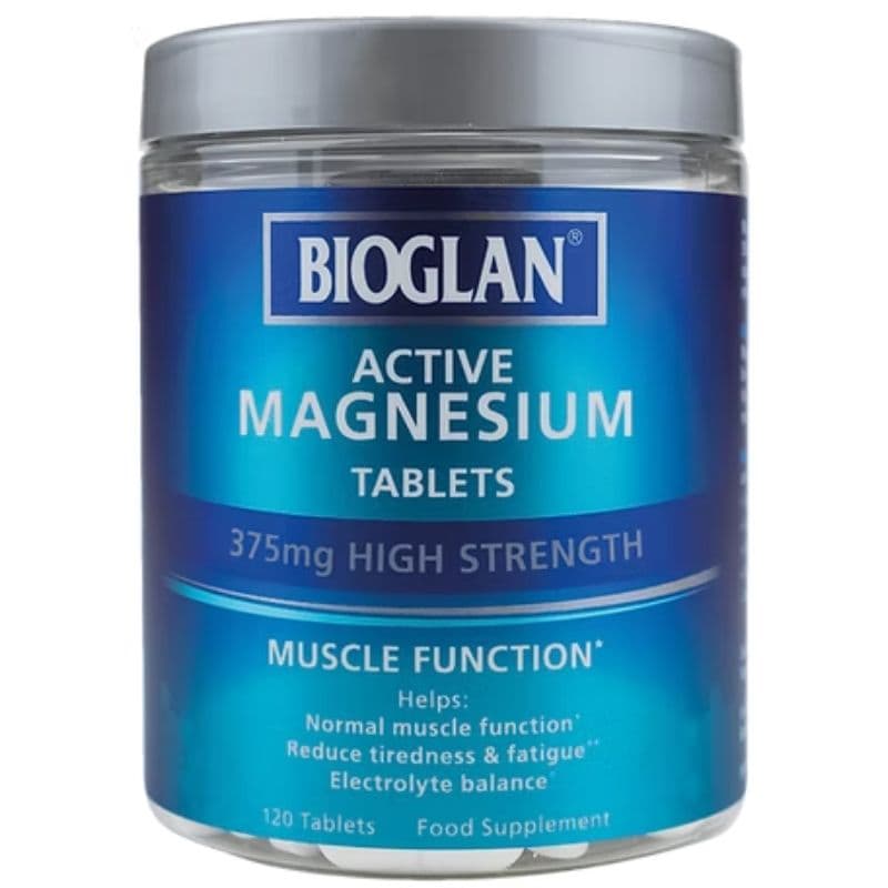 BIOGLAN Magnesium 375mg - 120 Tablets