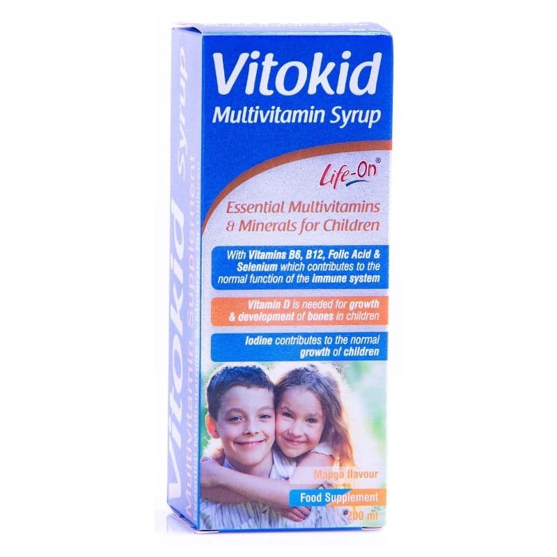 LIFE ON Vitokid Multivitamin Syrup - 200ml
