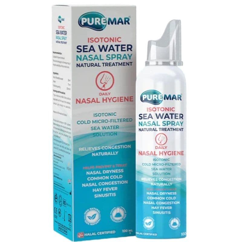 PUREMAR Blocked Nose Isontonic Nasal Spray - 100ml