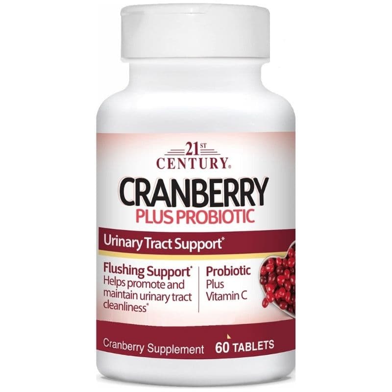 21st CENTURY Cranberry Plus Probiotic - 60 Tablets