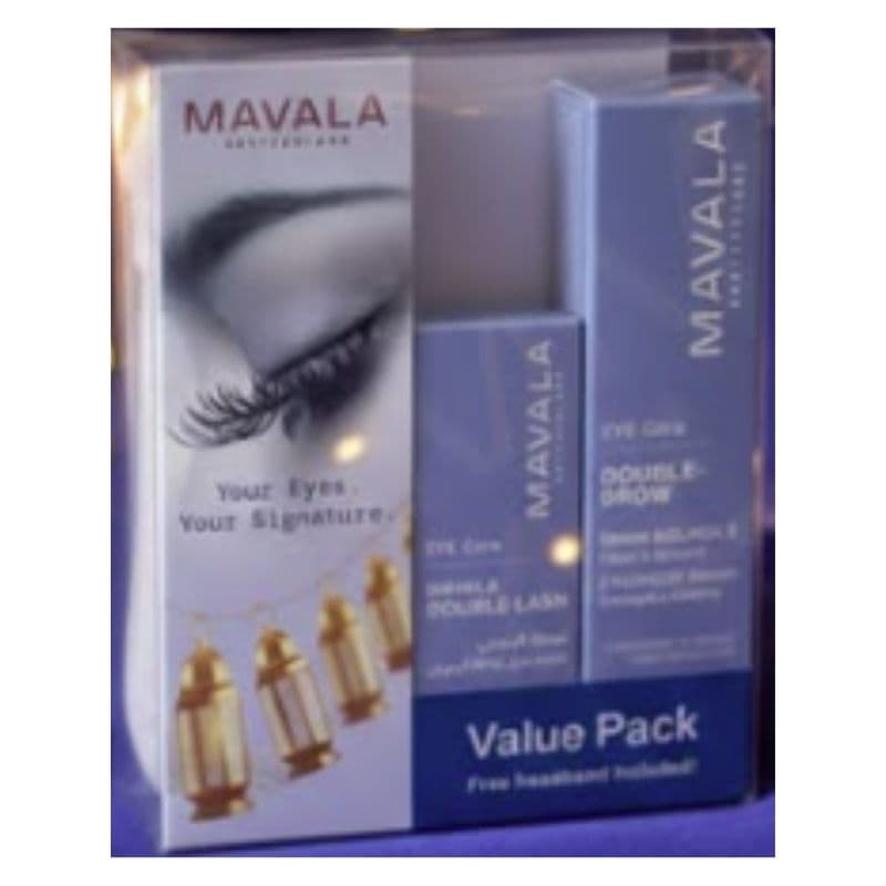 مافالا - مجموعة رمضان (رموش + حواجب + ربطة رأس) - 114844