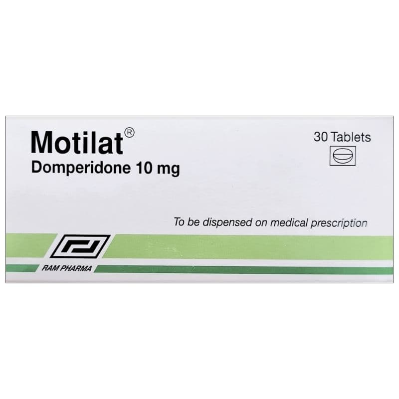 MOTILAT 10mg Domperidone - 30 Tablets