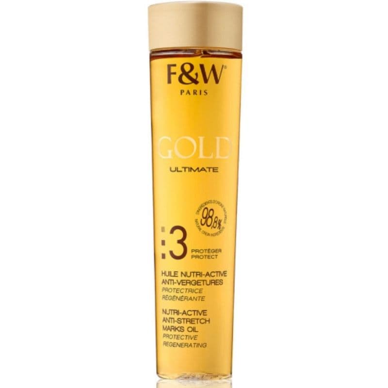 FAIR & WHITE Gold Anti Stretch Marks Oil - 200ml