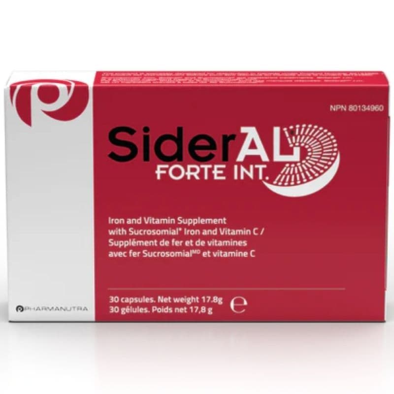 SIDERAL FORTE INT Sucrosomial Iron + Vitamin C - 30 Capsules