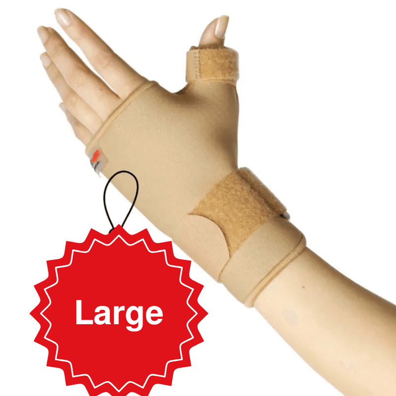 SUPER ORTHO - Wrist Thump Support Airprene - Large D4-010