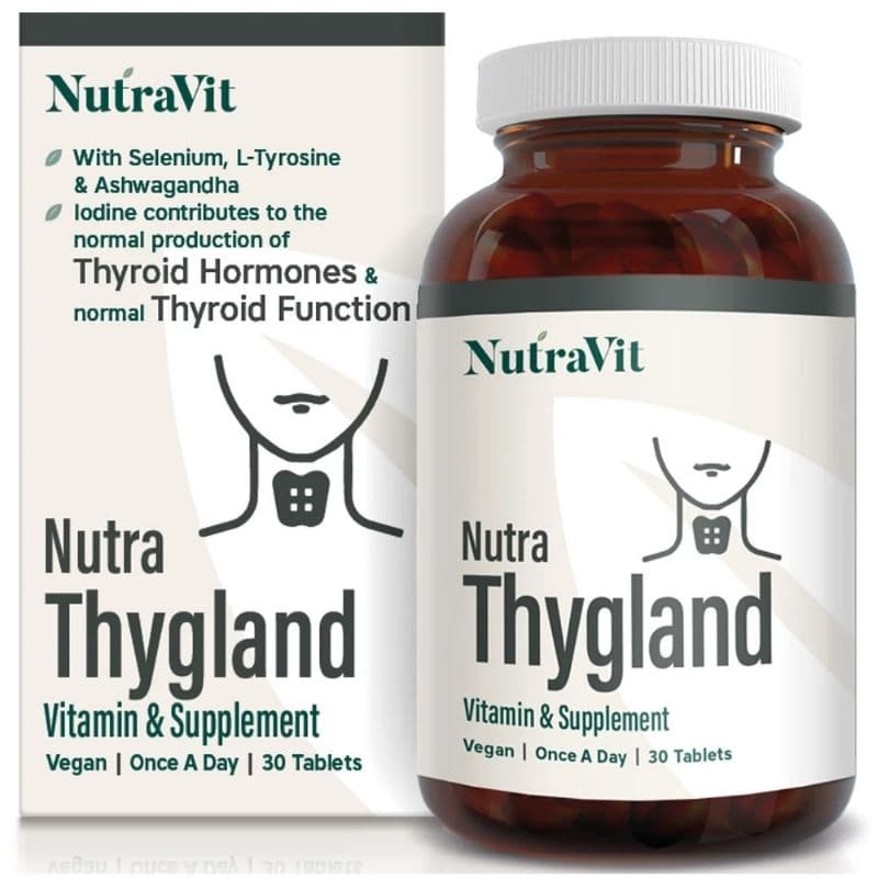 NUTRAVIT Nutra Thygland Vitamin & Supplement - 30 Tablets