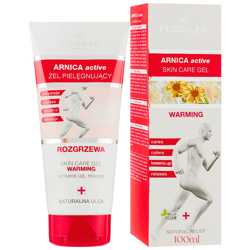 FLOSLEK Arnica Active Warming Gel - 100ml