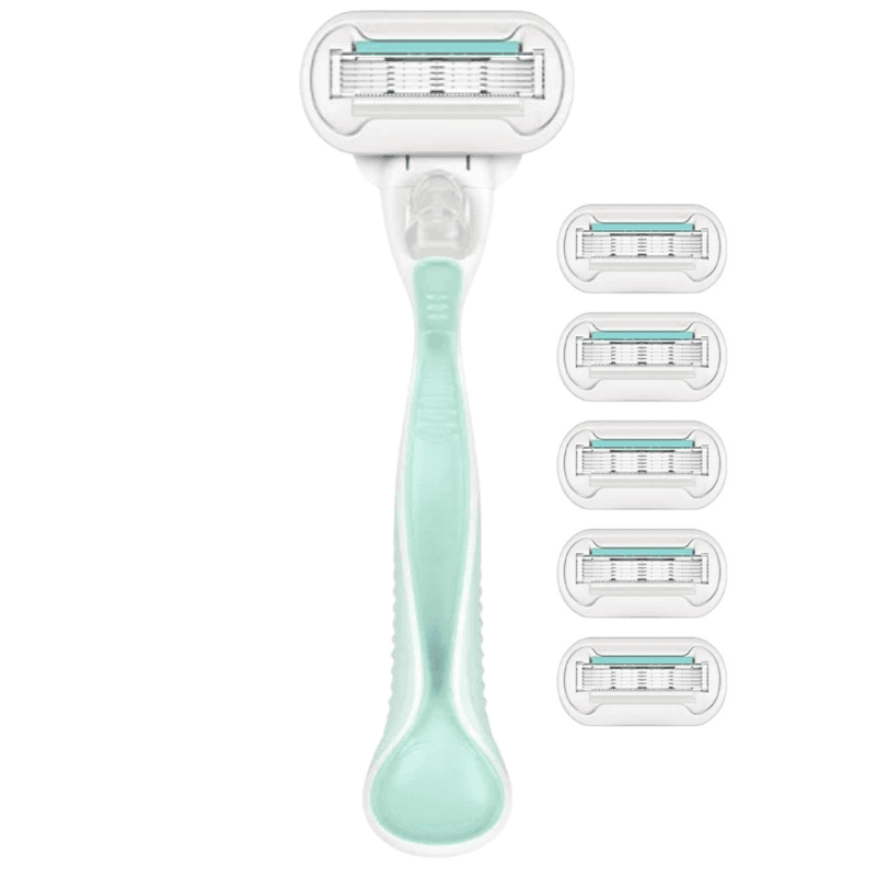 GILLETTE Venus Deluxe Smooth Sensitive - 1 Handle Razor + 6 Refill Cartilages 6301