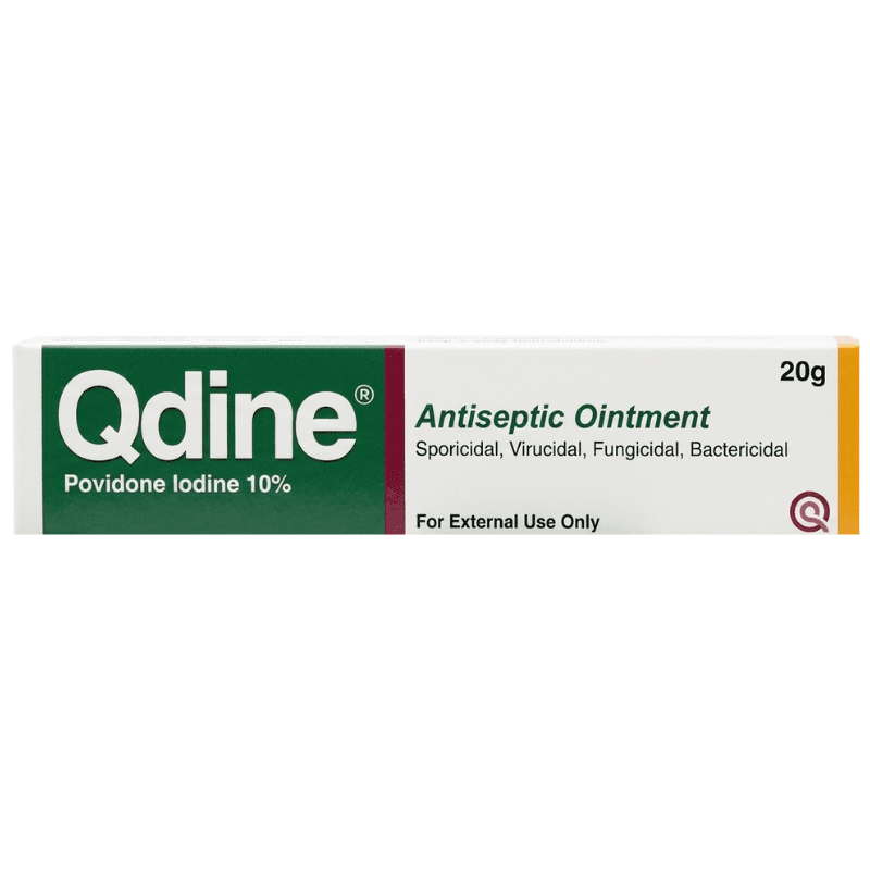 QDINE Antiseptic Ointment Povidone-Iodine 10% - 20g