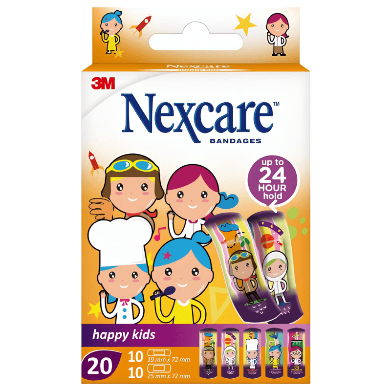 NEXCARE Happy Kids Professions Assorted - 20 Pieces Ref N0920PR UU008932764