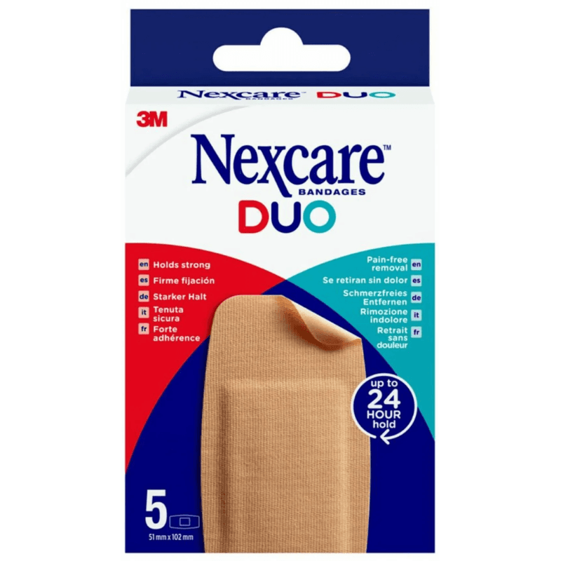 NEXCARE DUO Plasters Maxi  - 5 Pieces N17-5-1M UU011471222