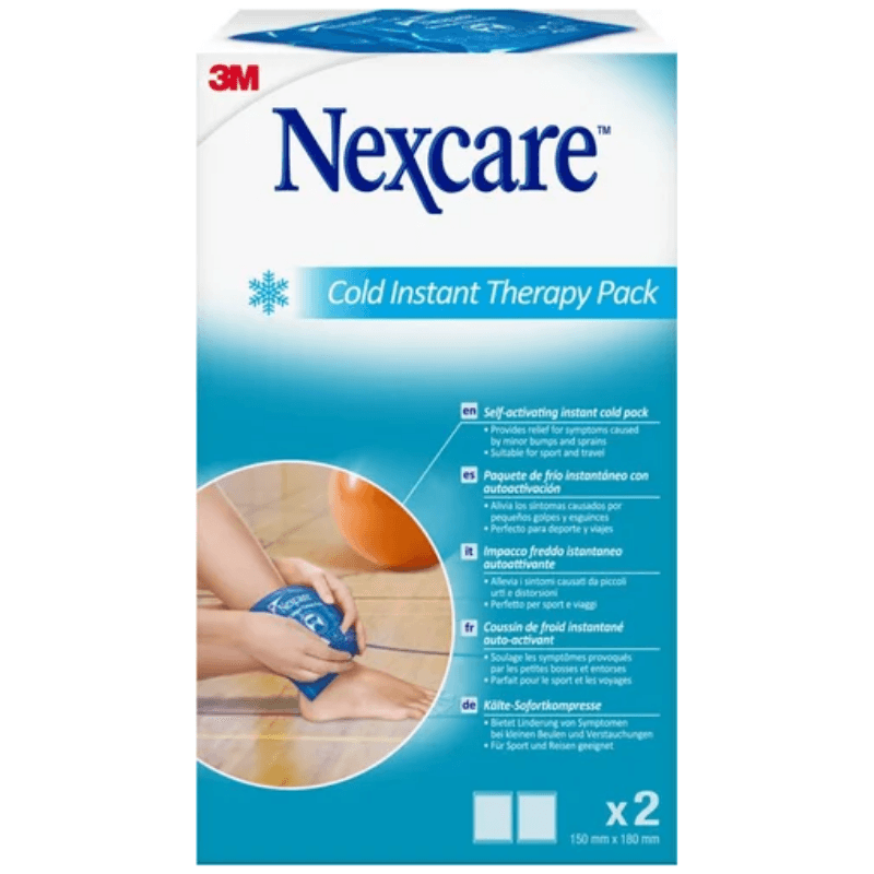 NEXCARE Cold Instant Therapy Pack -2 Peices Ref N1574DU DH888814653