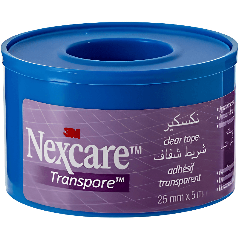 NEXCARE Micropore Transpore Tape 255mm x 5m - 1 Piece Ref NTT-255 UU010968632