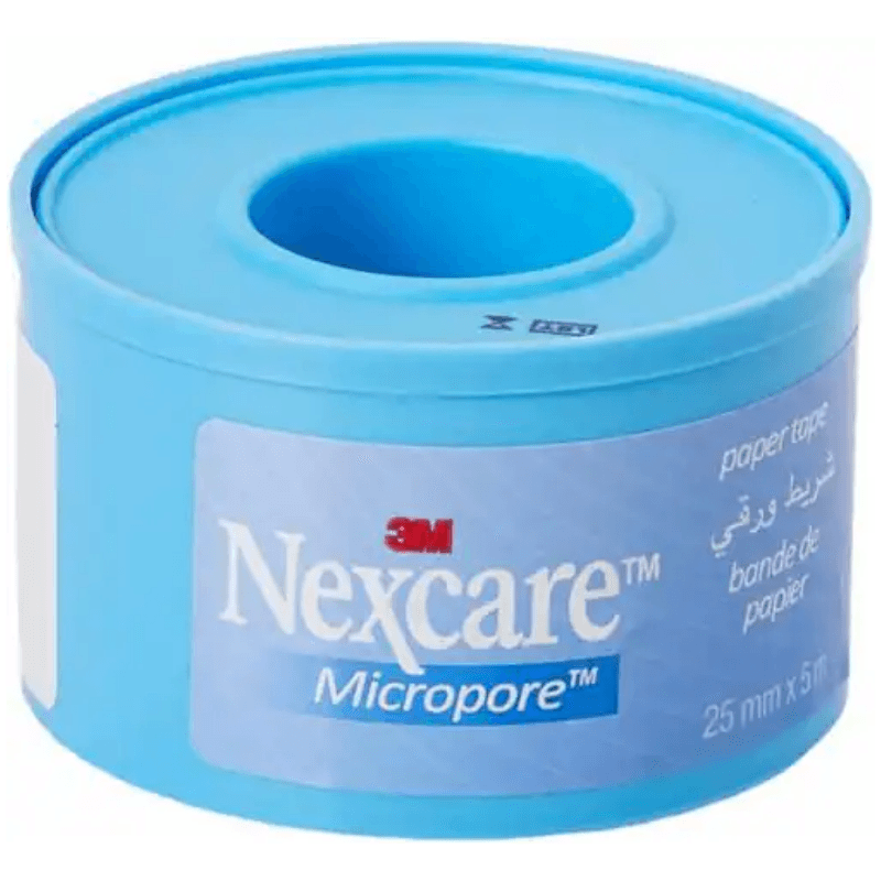 NEXCARE Micropore Paper Tape 255mm x 5m - 1 Piece Ref NTM-255 UU010968657