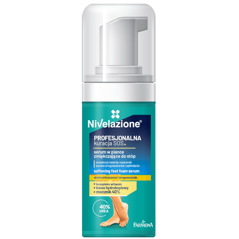 NIVELAZIONE 40% Urea Softening Feet Foam Serum 75ml - TTF322