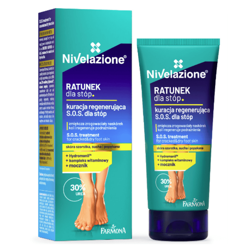 NIVELAZIONE 30% Urea SOS Treatment For Cracked Dry Foot Skin Cream  50ml - TTF324
