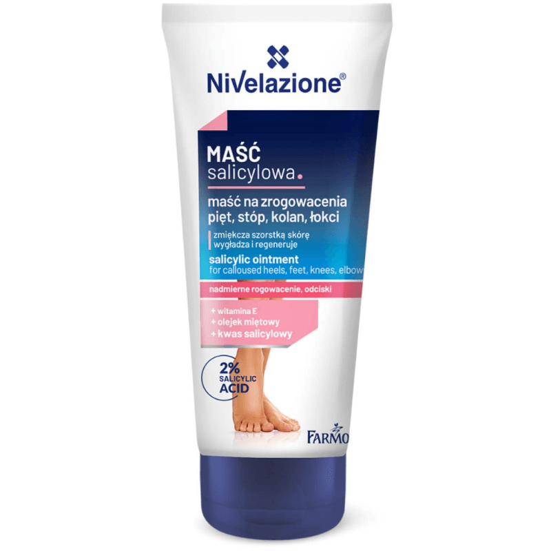 NIVELAZIONE 2% Salicylic For Calloused Heals Feet Ointment 75ml - TTF325
