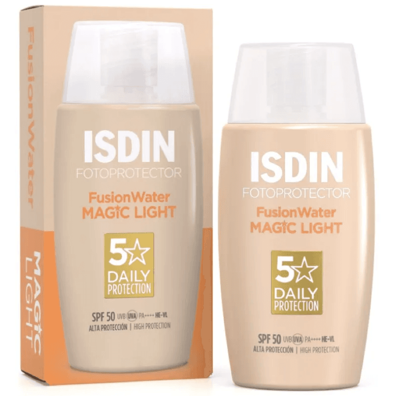 ISDIN Fotoprotector SPF50+ Fusion Water Magic Color Light - 50ml ISD103 1504
