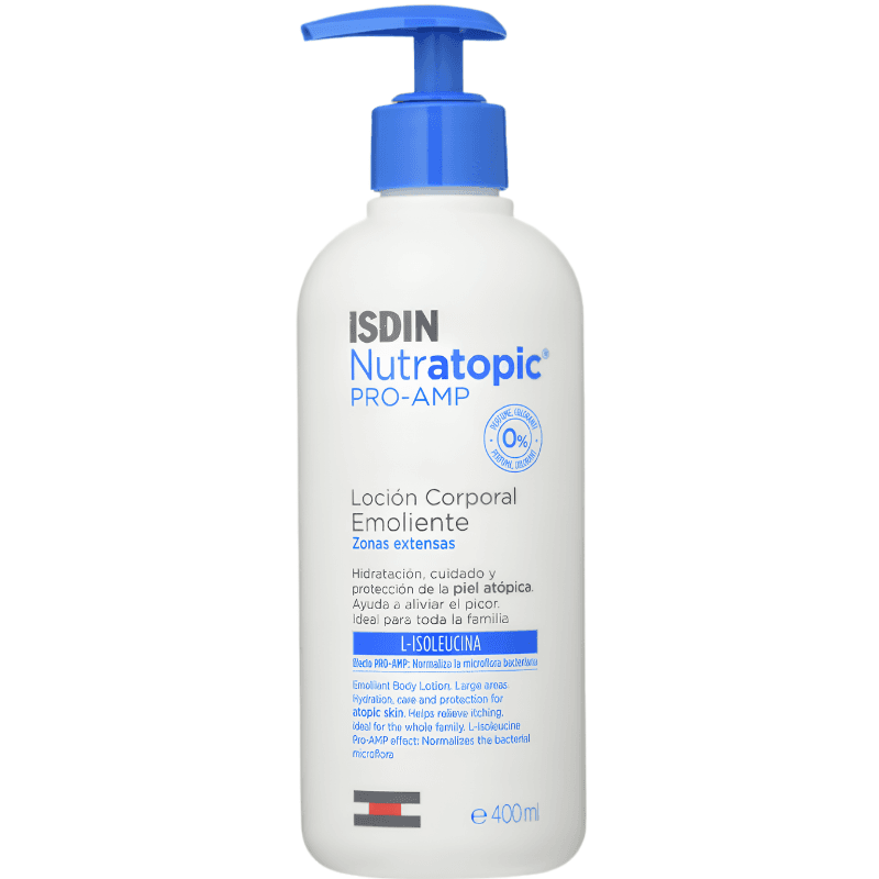 ISDIN Nutratopic PRO-AMP Emolient Lotion - 400ml ISD051 66547
