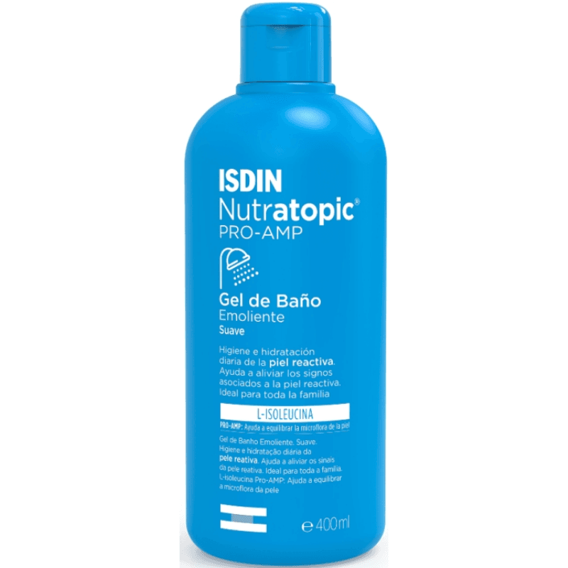ISDIN Nutratopic PRO-AMP Emolient Bath Gel - 400ml ISD052 66561