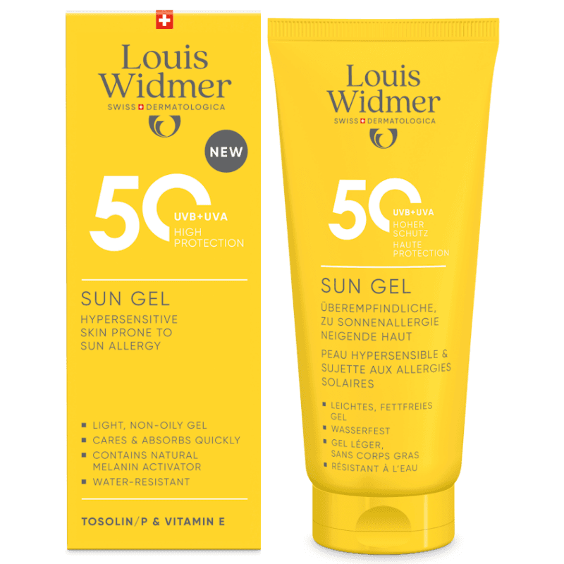 LOUIS WIDMER Sun Protection SPF50 Gel  Scented - 100ml
