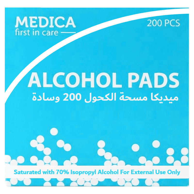 MEDICA - Alcohol Swabs - 200 Pieces 50961