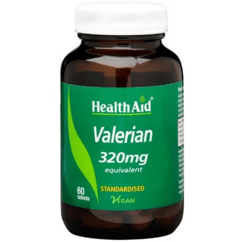 HEALTH AID Valerian Root 320mg- 60 Tablets