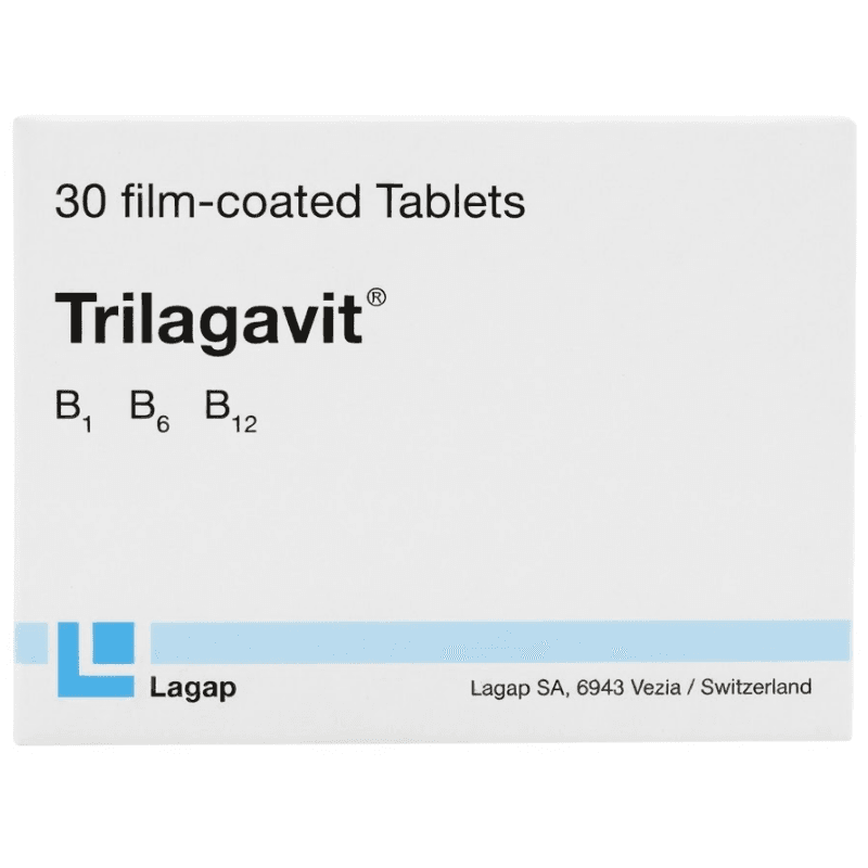 TRILAGAVIT B1,B6,B12 - 30 Coated Tablets