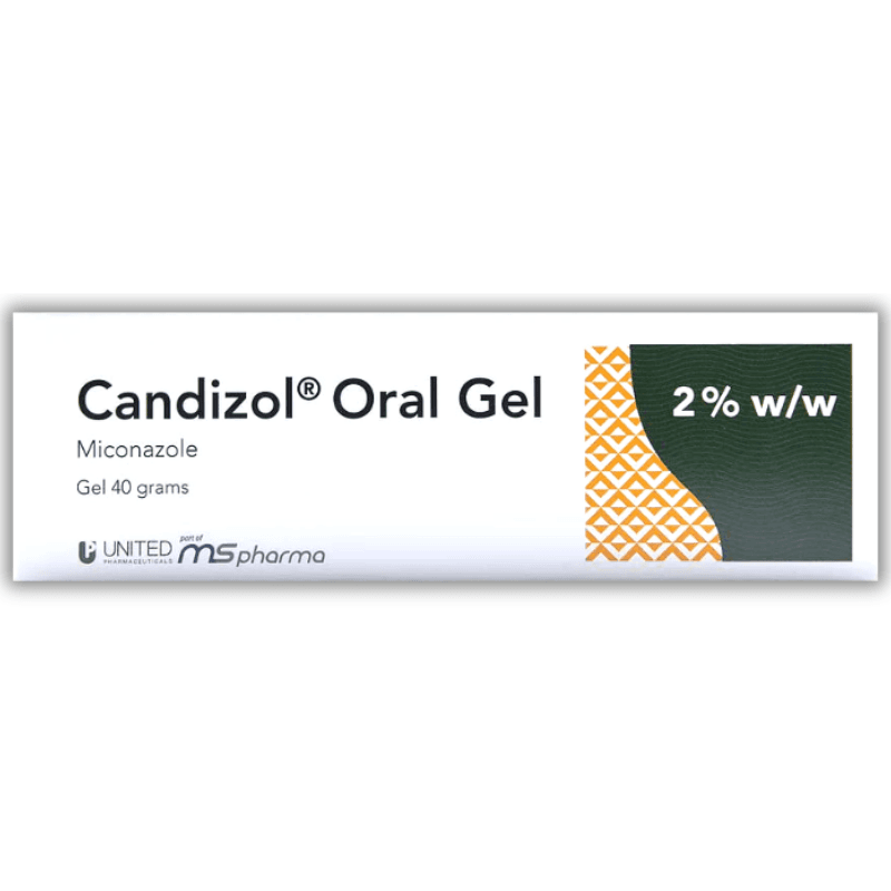 CANDIZOL 2% Miconazole - 40g Oral Gel