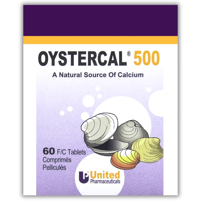 OYSTERCAL 500mg - 60 Tablets