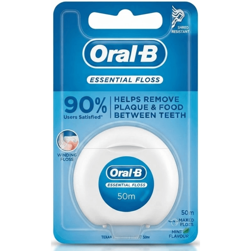 ORAL-B Essential Floss Waxed Mint Flavour 50m 4600
