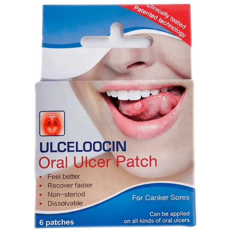 ULCELOOCIN Oral Ulcer Patches - 6 Pieces