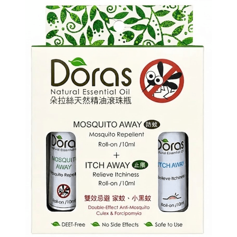 DORAS Mosquitoes Repellent Essential Oil Roll-on - 10ml