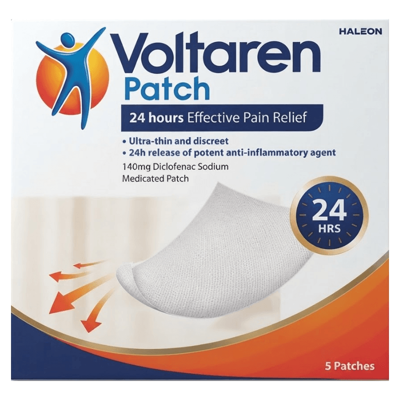 VOLTAREN One A Day 140mg Diclofenac - 5 Patches