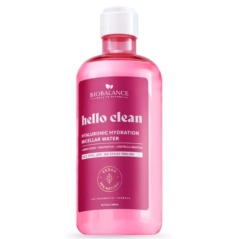 BIOBALANCE Hello Clean Hyaluronic Hydration Micellar Water - 50ml Alp70070